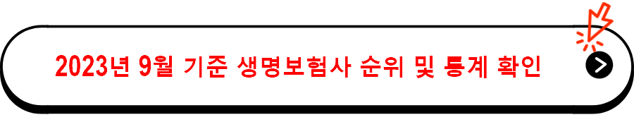 2023년 9월 기준 생명보험사 순위 및 통계 확인